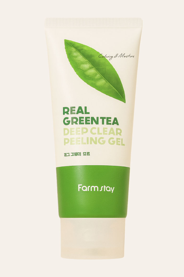 Farmstay Real Green Tea Deep Clear Peeling Gel